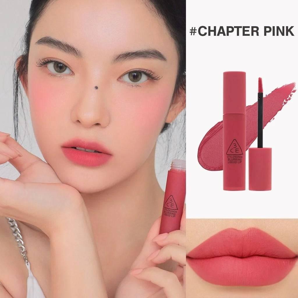 3CE Blurring Liquid Lip 5.5g (10 Colors)