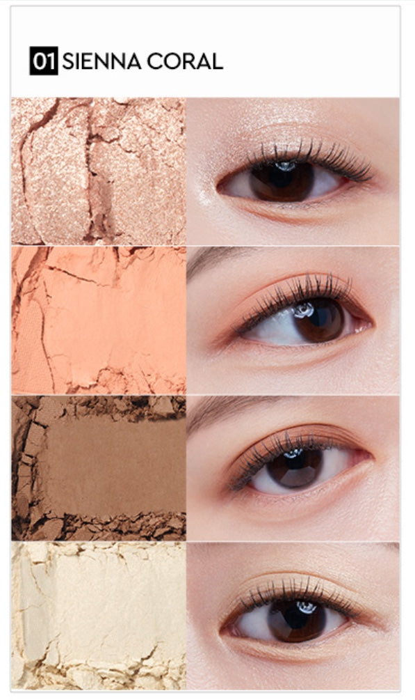 HERA Quad Eye Color 10.5g [US, Japan, Germany, India, UK, Uae, France, Italy, Brazil, Canada, Russia, South Africa, Australia, Kuwait, Mexico, Indonesia, Netherlands, Saudi Arabia, UKRAIN, Finland, POLAND, Singapore, Malaysia ]