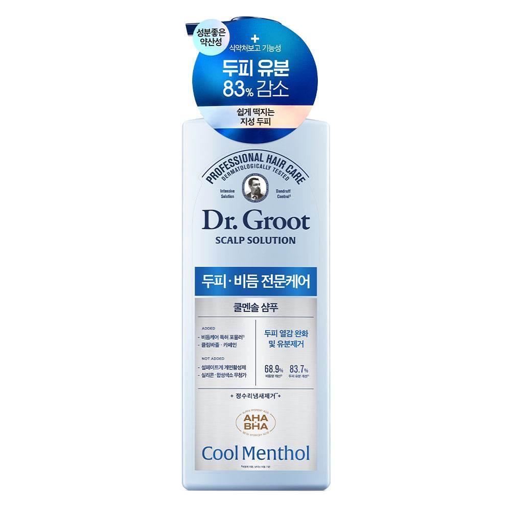 Dr.Groot Scalp Solution Shampoo Cool Menthol 700ml - KimYoung K-beauty Shop