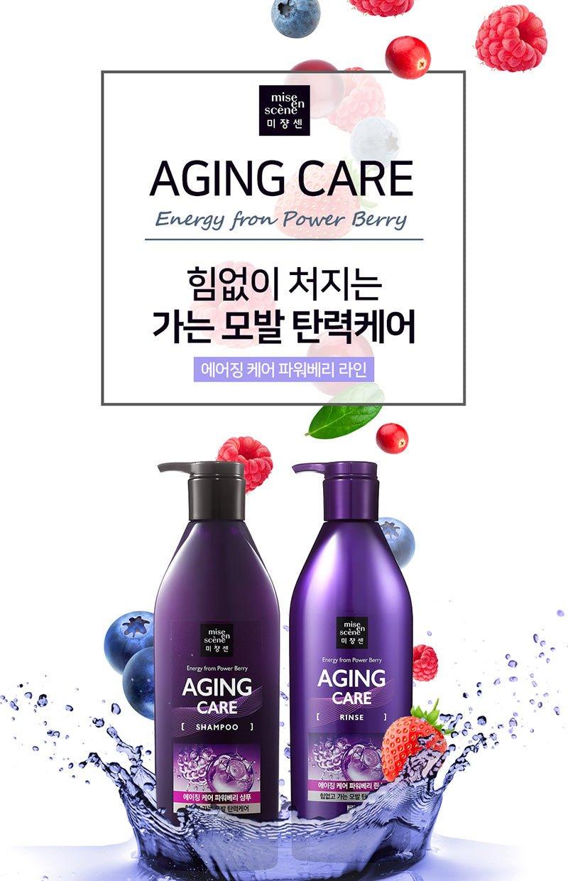 [mise en scene] Aging Care Shampoo energy from power berry 680ml (Copy) - KimYoung K-beauty Shop