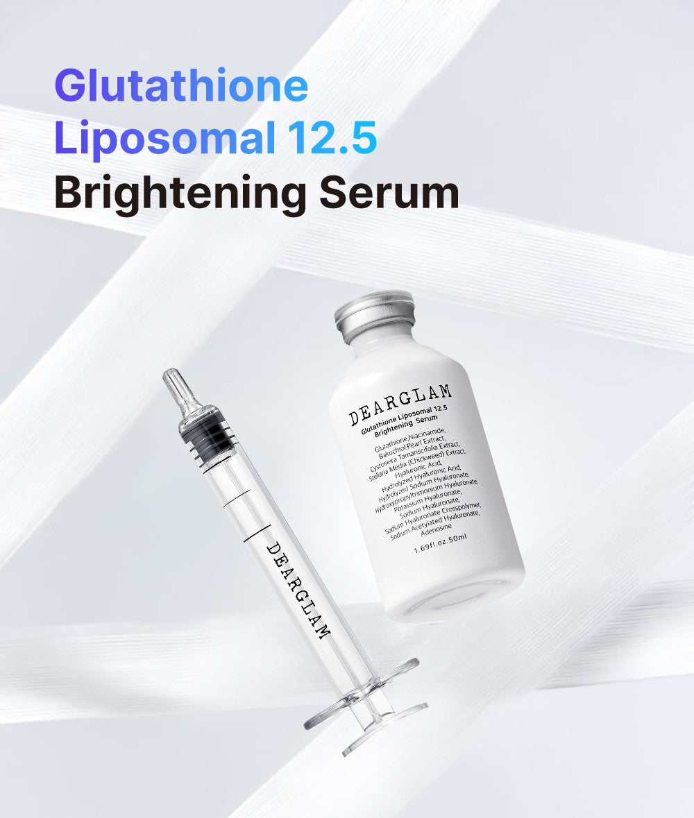 DEARGLAM Glutathione Liposomal 12.5 Brightening Serum 50mL [US, Japan, Germany, India, UK, Uae, France, Italy, Brazil, Canada, Russia, South Africa, Australia, Kuwait, Mexico, Indonesia, Netherlands, Saudi Arabia, UKRAIN, Finland, POLAND, Singapore, Malaysia ]