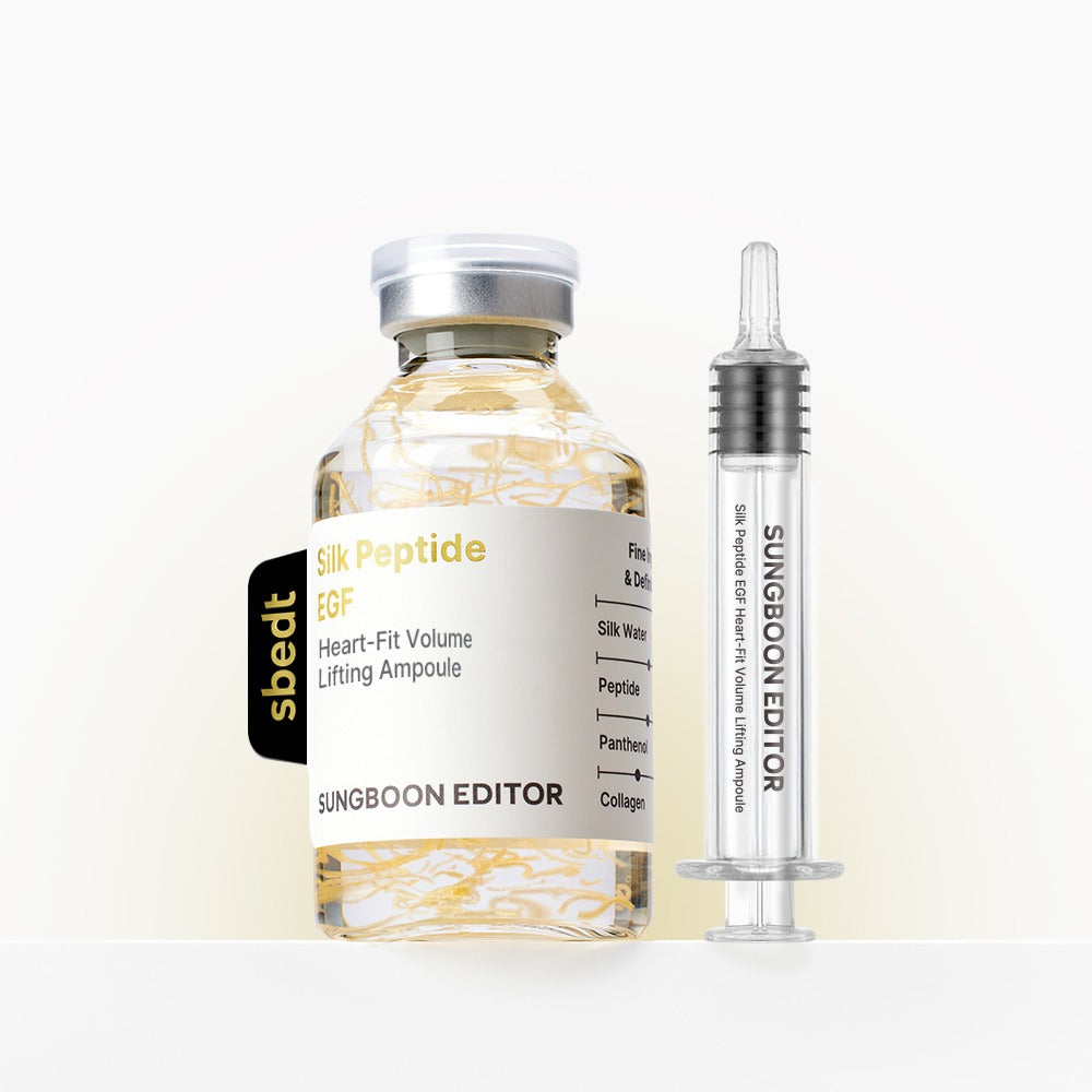 SUNGBOON EDITOR Silk Peptide EGF Volume Lifting Ampoule 40ml [US, Japan, Germany, India, UK, Uae, France, Italy, Brazil, Canada, Russia, South Africa, Australia, Kuwait, Mexico, Indonesia, Netherlands, Saudi Arabia, UKRAIN, Finland, POLAND, Singapore, Malaysia ]