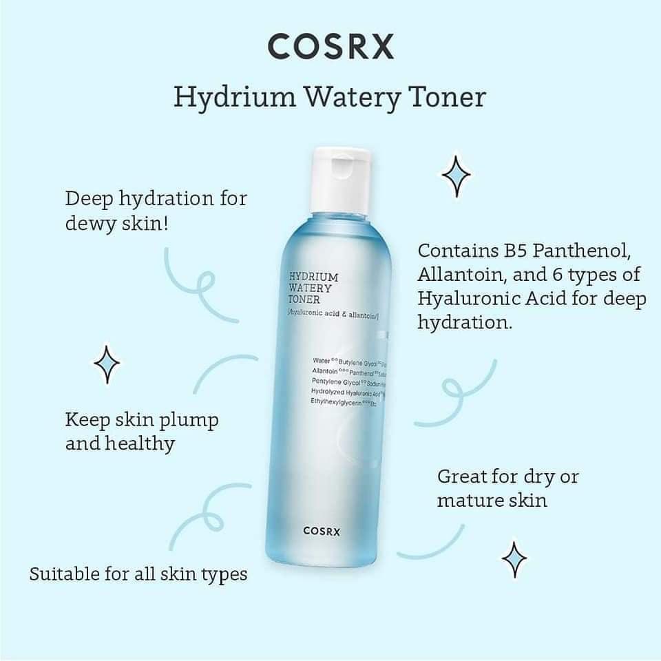 COSRX Hydrium Watery Toner 280ml