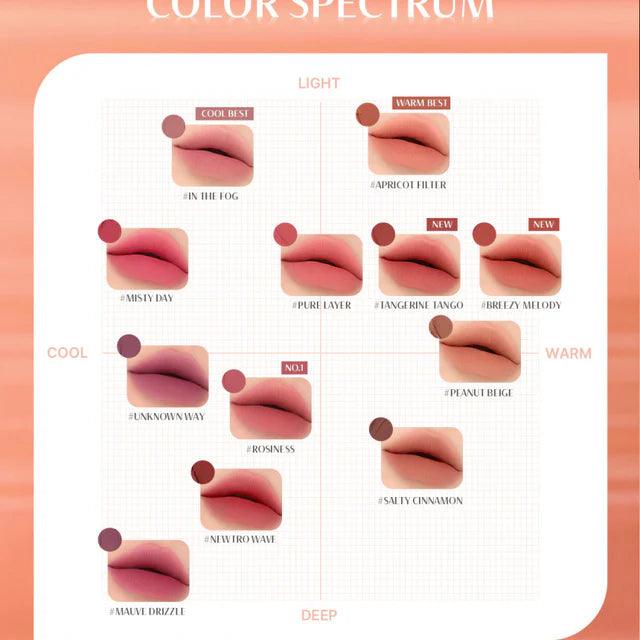 3CE Blur Matte Lipstick 4g (12 Colors)