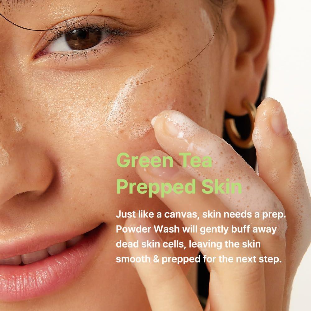 [By Wishtrend] Green Tea & Enzyme Milky Foaming Wash 140ml