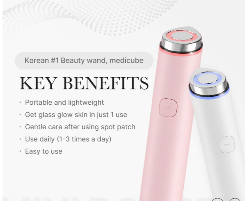 medicube Mini Booster Pro [US, Japan, Germany, India, UK, Uae, France, Italy, Brazil, Canada, Russia, South Africa, Australia, Kuwait, Mexico, Indonesia, Netherlands, Saudi Arabia, UKRAIN, Finland, POLAND, Singapore, Malaysia ]