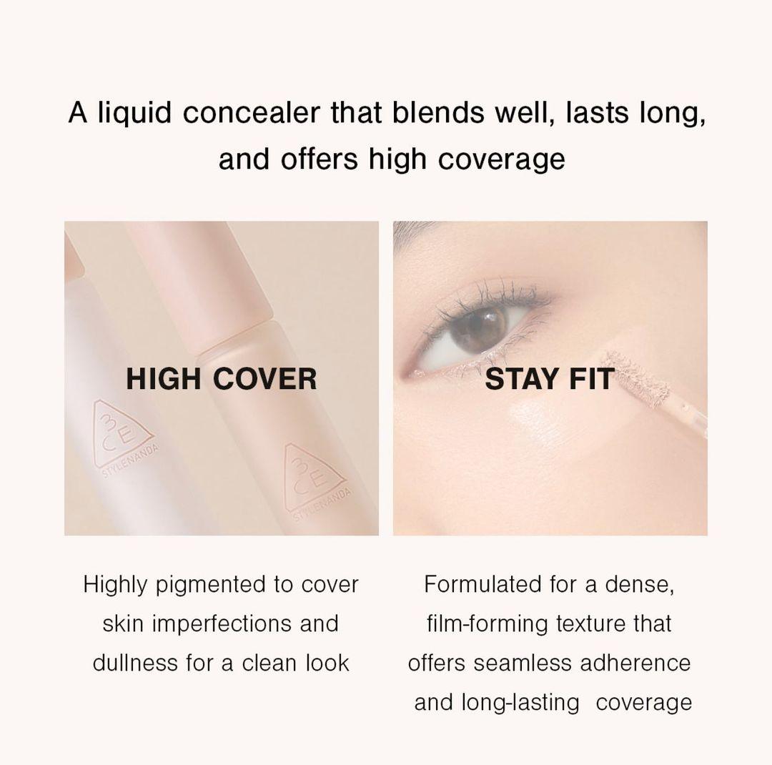 3CE Skin Fit Cover Liquid Concealer 5.2g