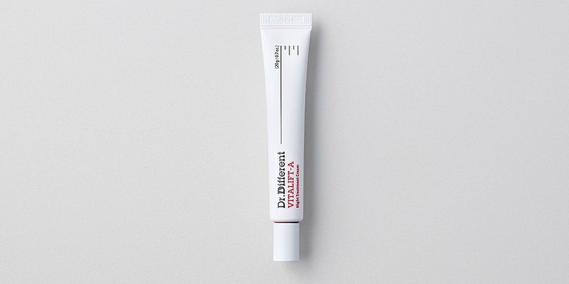 Dr. Different VITALIFT-A 0.05% Retinal Cream for Begginer 20g [US, Japan, Germany, India, UK, Uae, France, Italy, Brazil, Canada, Russia, South Africa, Australia, Kuwait, Mexico, Indonesia, Netherlands, Saudi Arabia, UKRAIN, Finland, POLAND, Singapore, Malaysia ]
