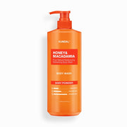 KUNDAL Honey & Macadamia Pure Body Wash 1058ml [US, Japan, Germany, India, UK, Uae, France, Italy, Brazil, Canada, Russia, South Africa, Australia, Kuwait, Mexico, Indonesia, Netherlands, Saudi Arabia, UKRAIN, Finland, POLAND, Singapore, Malaysia ]