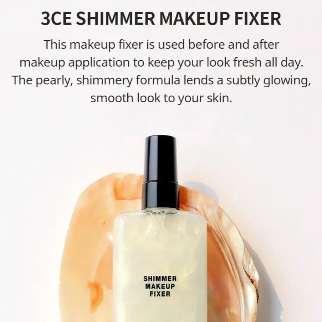 3CE SHIMMER MAKEUP FIXER 95ml