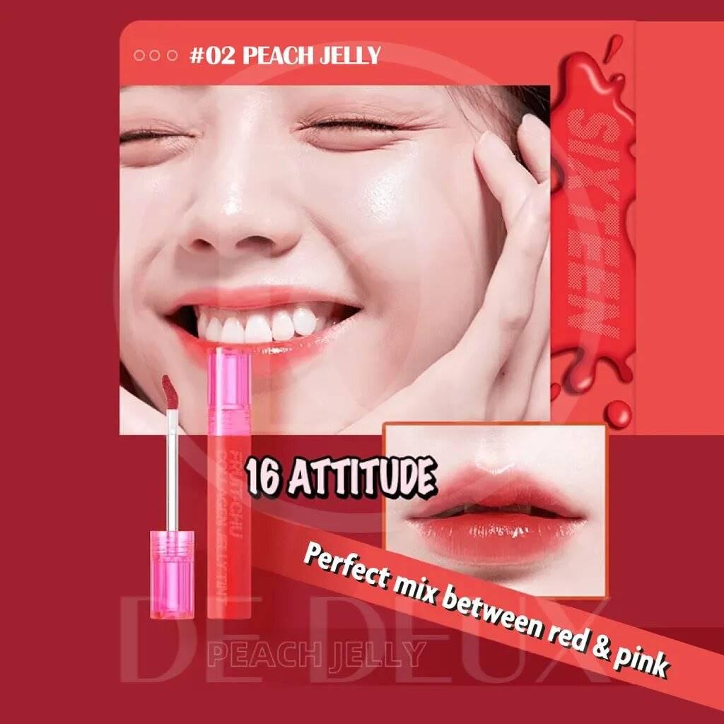 16BRAND 16 FRUIT-CHU COLLAGEN JELLY TINT (3 colors)