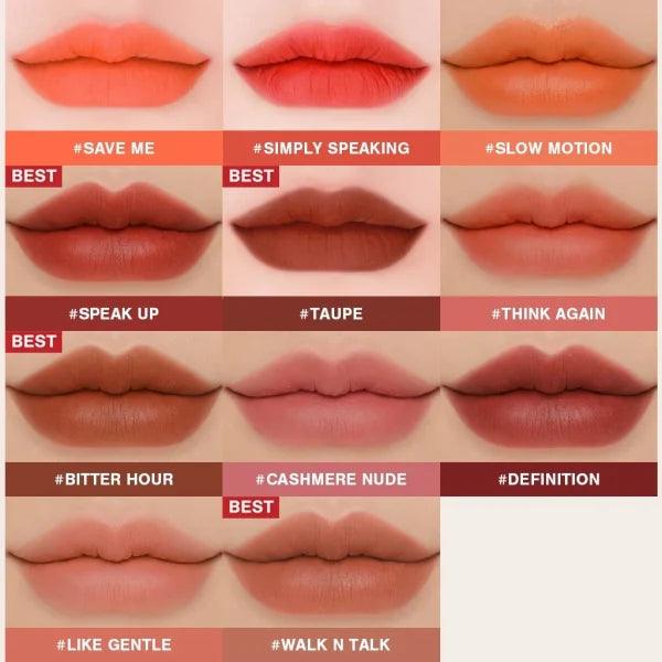 3CE Velvet Lip Tint 4g #BITTER HOUR