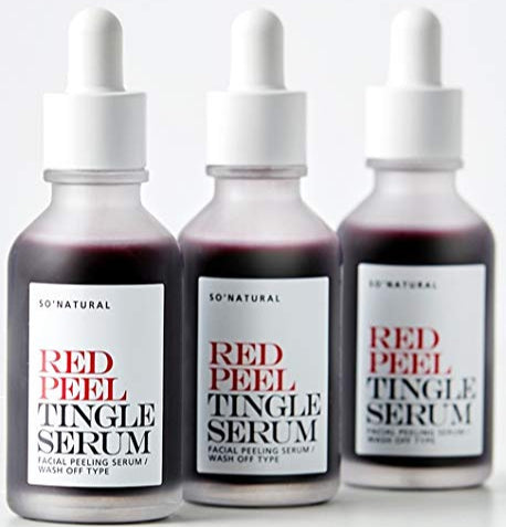 [so natural] Red Peel Tingle Serum 35ml [US, Japan, Germany, India, UK, Uae, France, Italy, Brazil, Canada, Russia, South Africa, Australia, Kuwait, Mexico, Indonesia, Netherlands, Saudi Arabia, UKRAIN, Finland, POLAND, Singapore, Malaysia ]