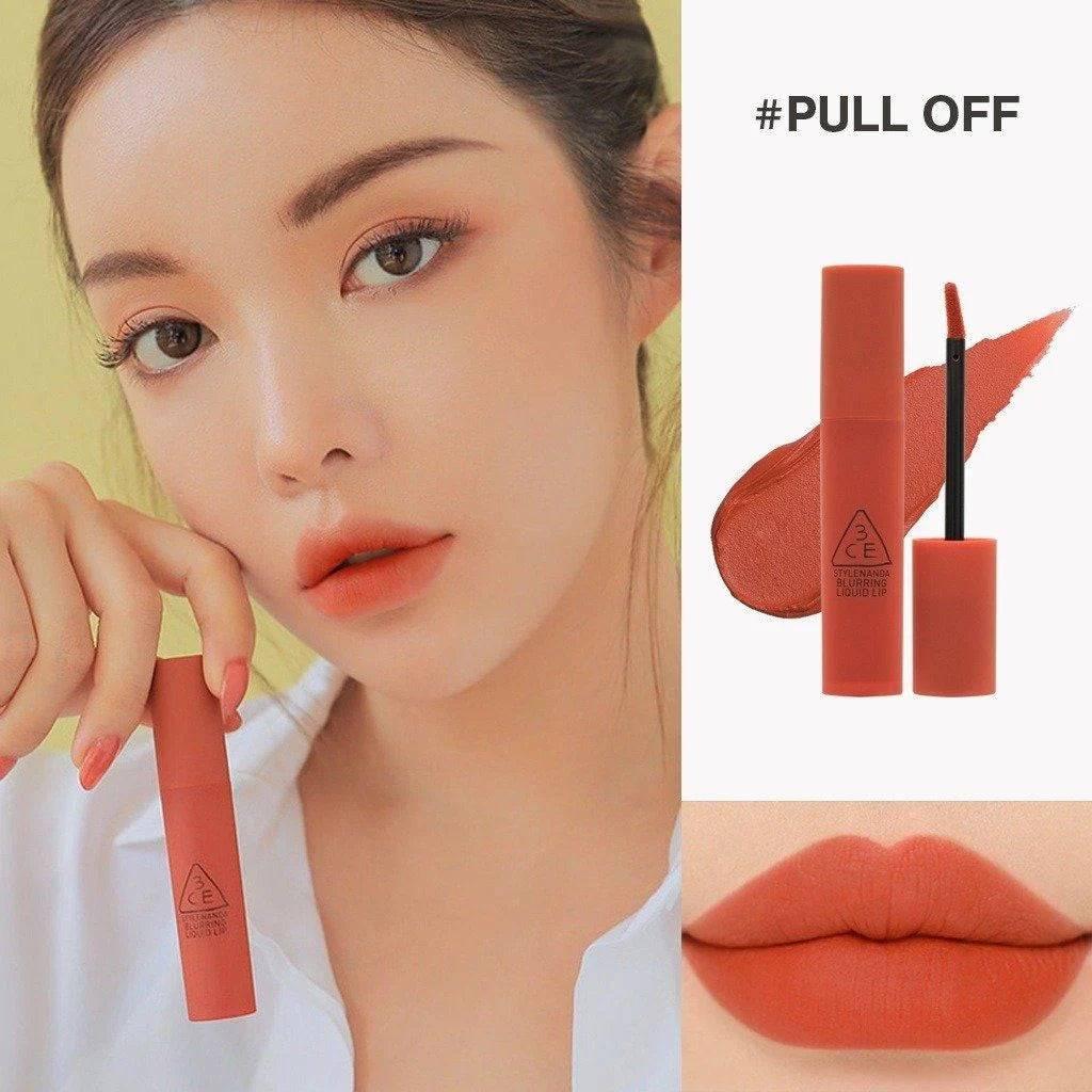 3CE Blurring Liquid Lip 5.5g (10 Colors)