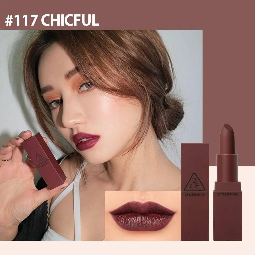 3CE Mood Recipe Matte Lip Color 3.5g (5 Colors) #No1