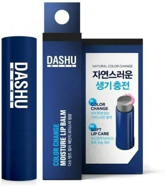 DASHU Mens Color Change Moisture Lip Balm - KimYoung K-beauty Shop