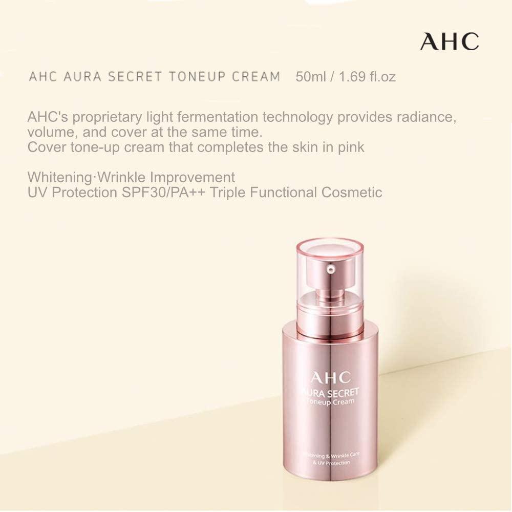 AHC AURA SECRET TONE UP CREAM SPF30 PA++ 50ml X 2ea