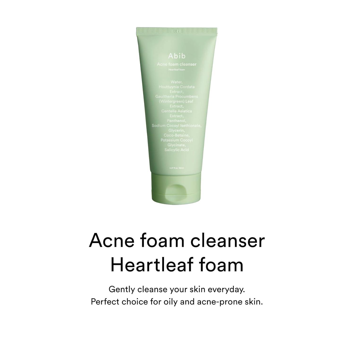 Abib Acne foam cleanser Heartleaf foam 150ml