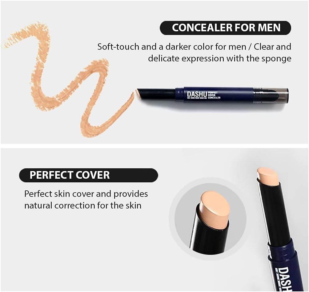 DASHU Men's Perfect Cover Concealer 2.2g - KimYoung K-beauty Shop