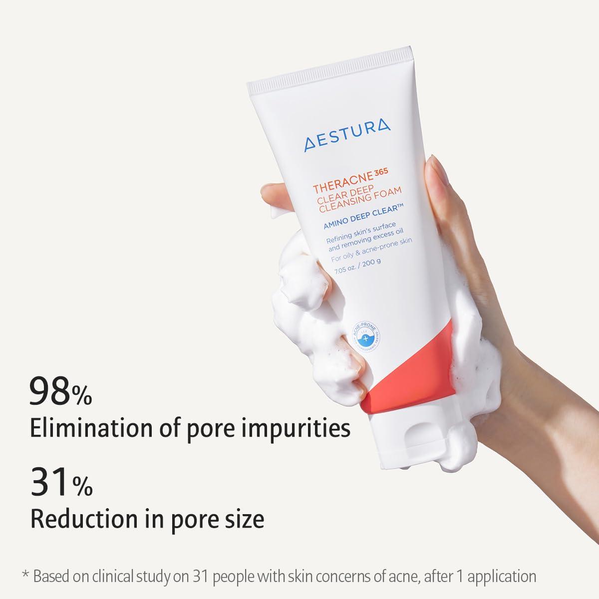 AESTURA - Theracne 365 Clear Deep Cleansing Foam 200g