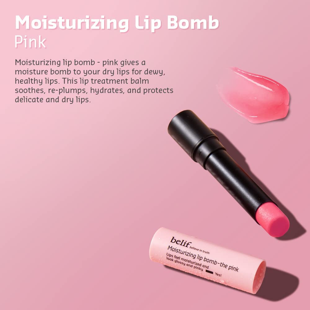 belif Moisturizing Lip Bomb 3g - Pink