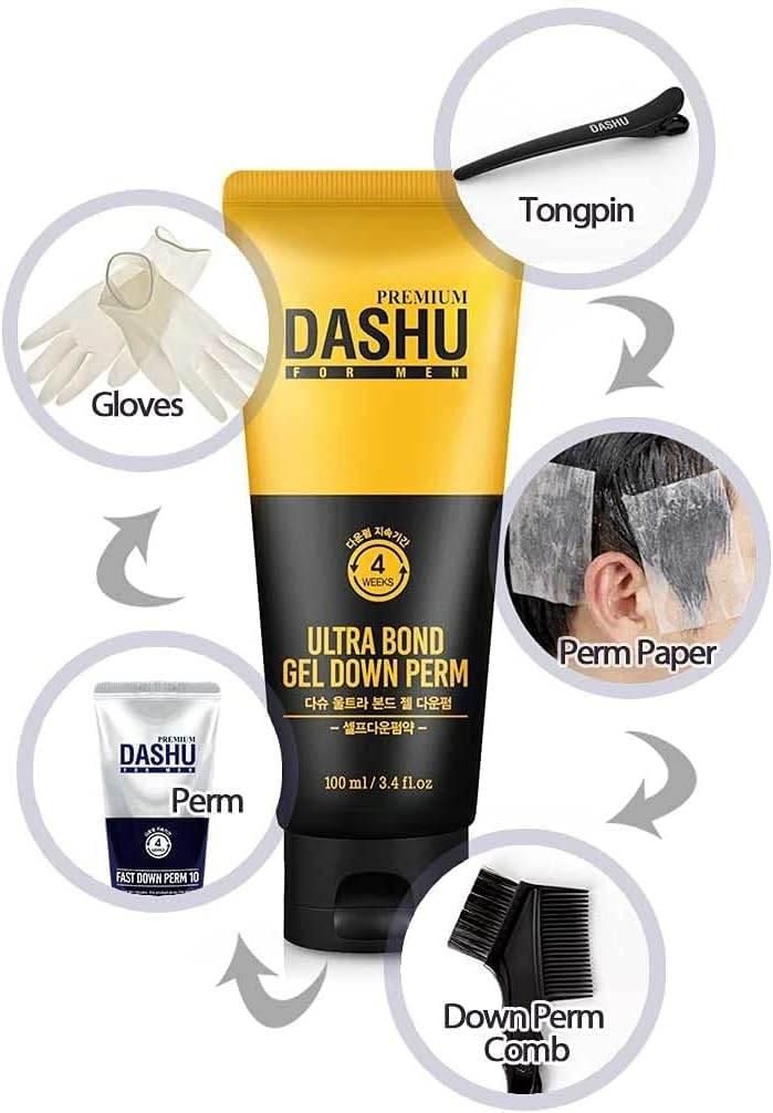 DASHU For Men Premium Ultra Bond Gel Down Perm 100ml - KimYoung K-beauty Shop