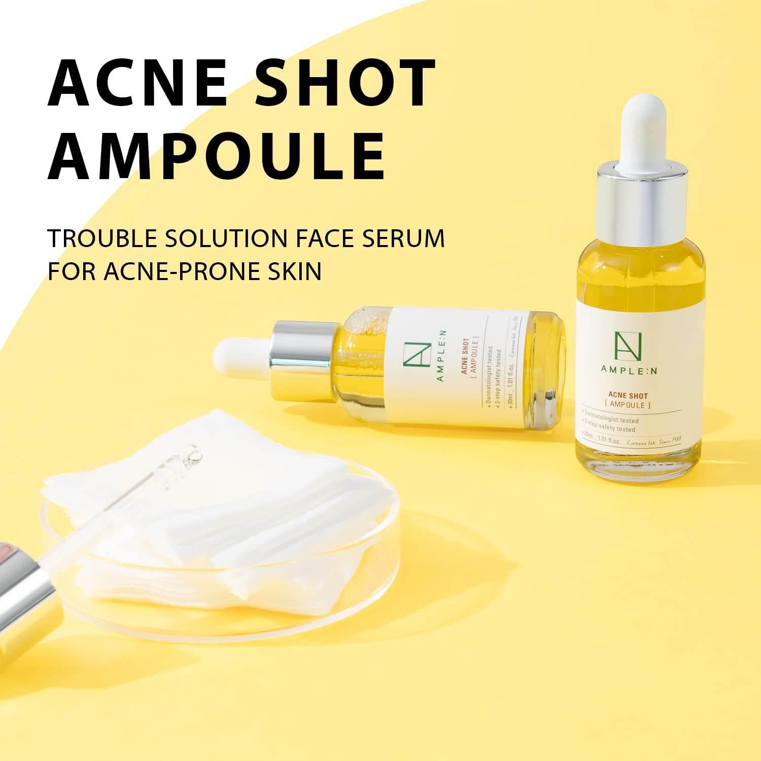 AMPLE:N Acne Shot Ampoule 30ml - KimYoung K-beauty Shop