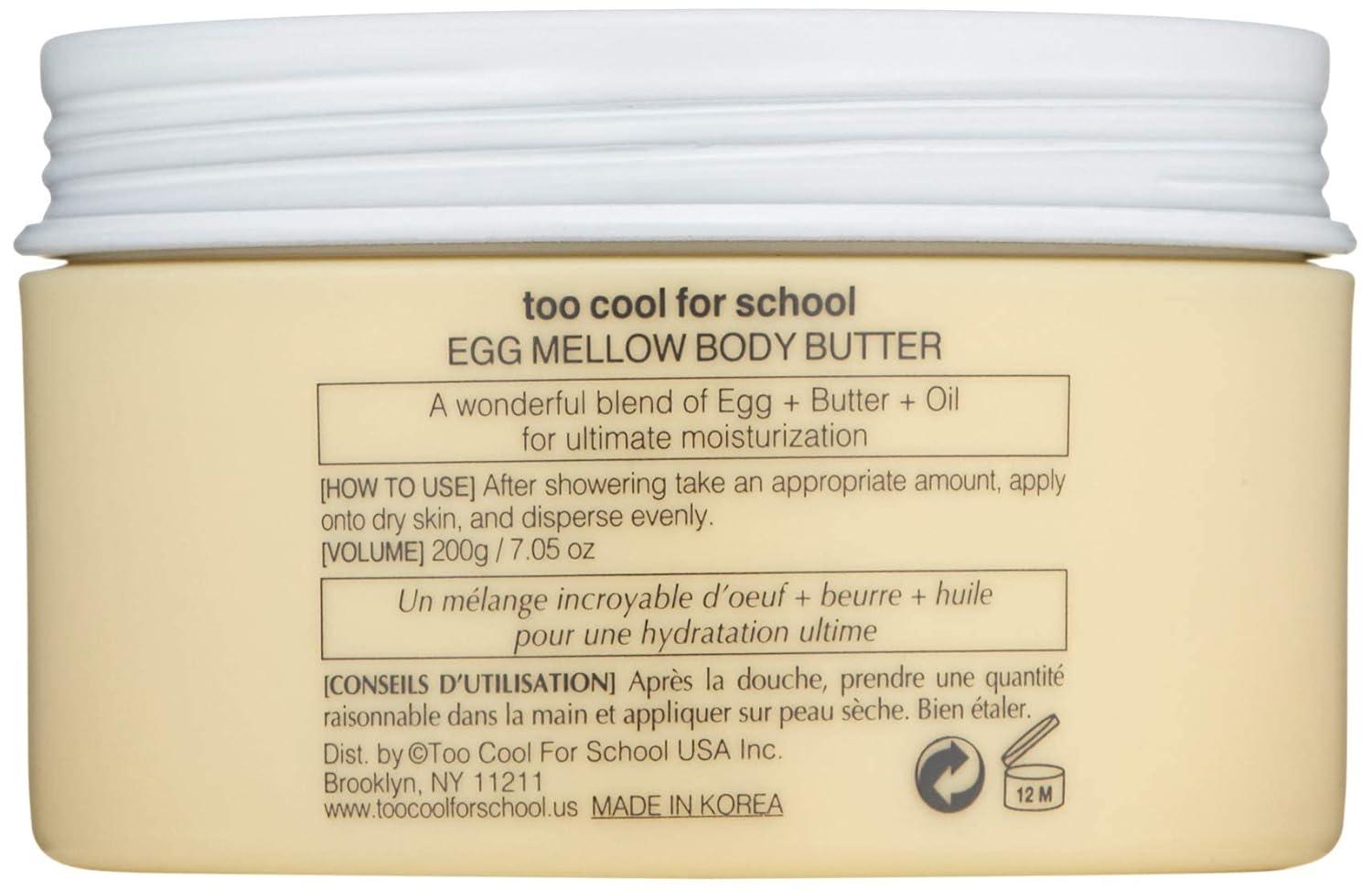 [TOO COOL FOR SCHOOL] Egg Mellow Body Butter 200g