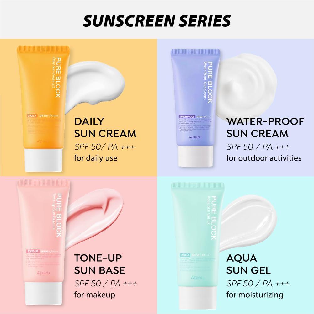 A'pieu Pure Block Tone-Up Sun Base SPF50+/PA+++ 50ml