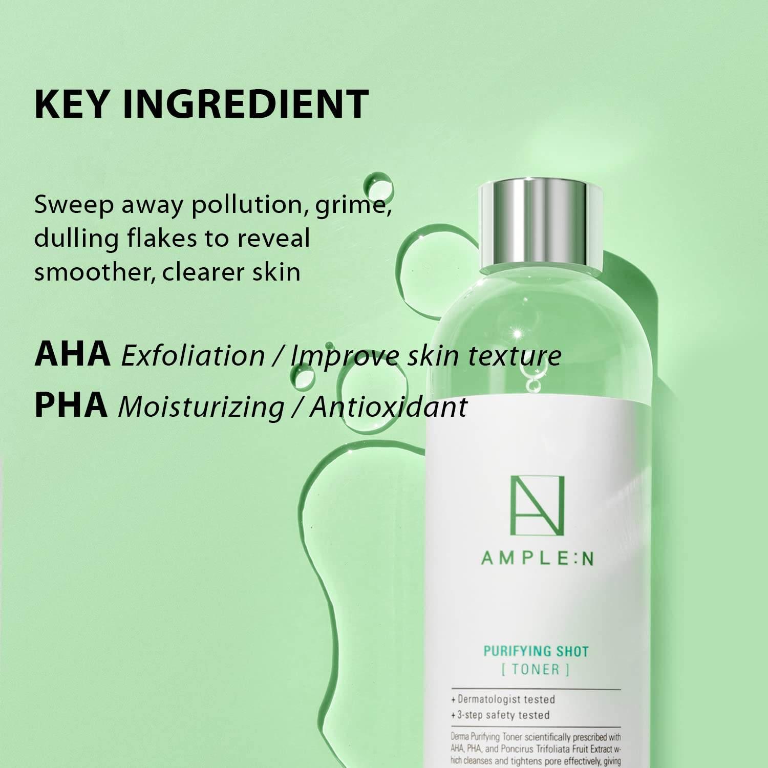 AMPLE:N Purifying Toner Jumbo 600ml - KimYoung K-beauty Shop