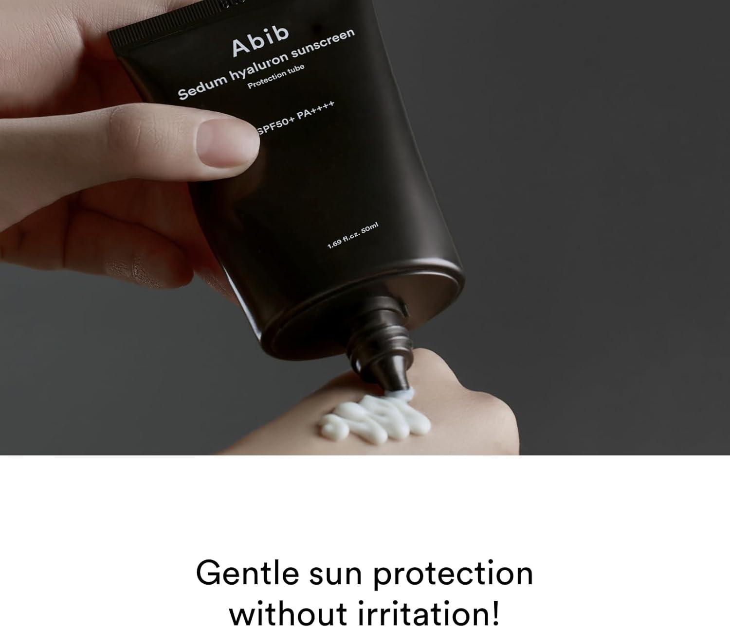 Abib Sedum hyaluron sunscreen Protection tube SPF50+ PA ++++ 50ml