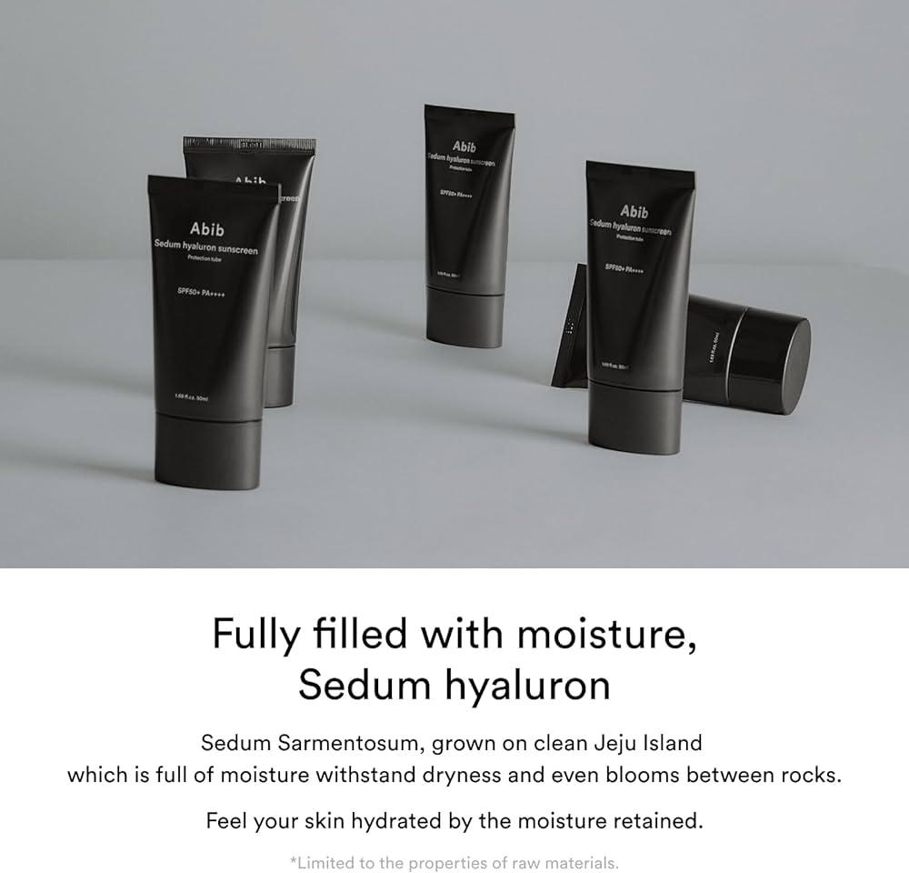 Abib Sedum hyaluron sunscreen Protection tube SPF50+ PA ++++ 50ml