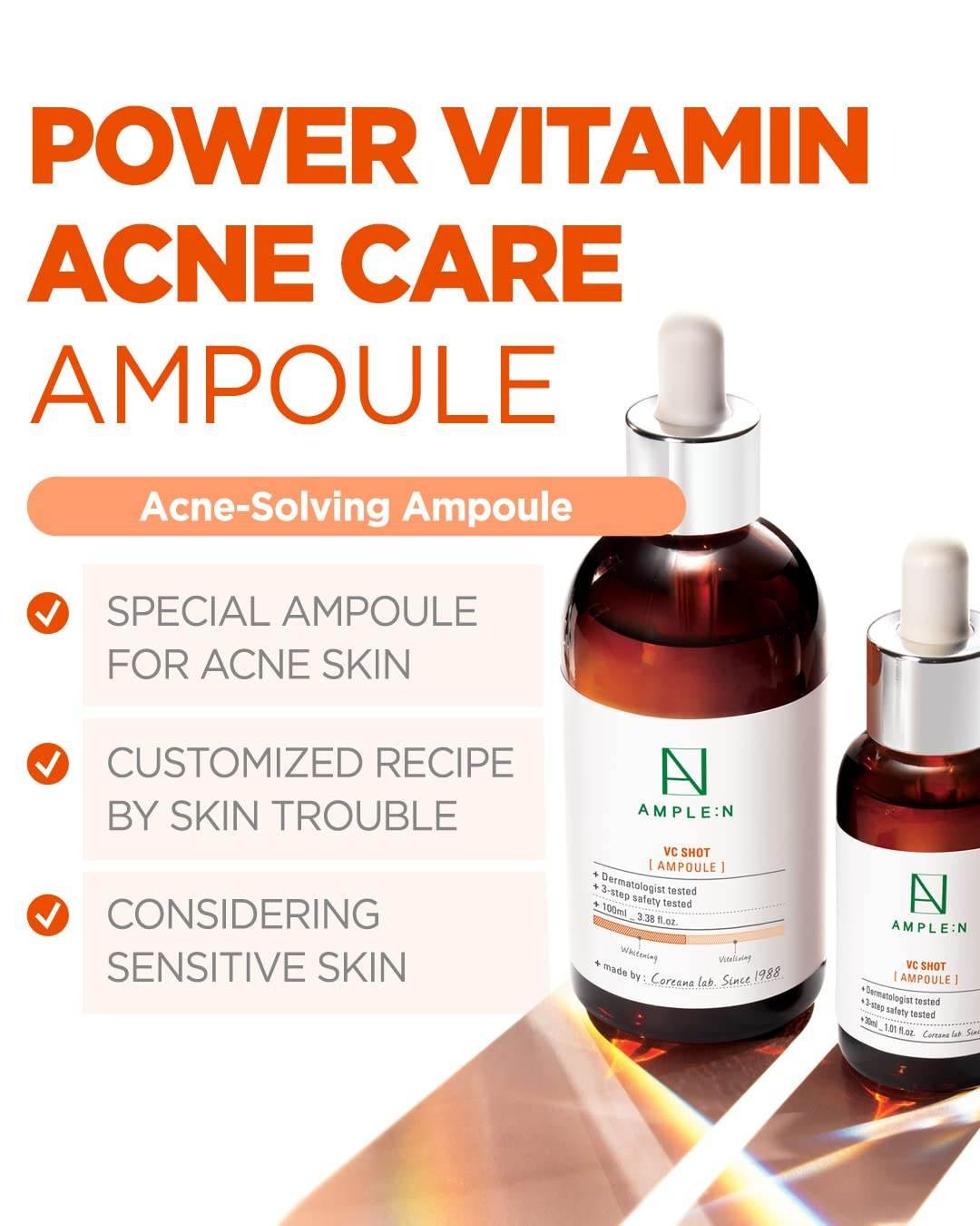 AMPLE:N VC Shot Ampoule 30ml - KimYoung K-beauty Shop