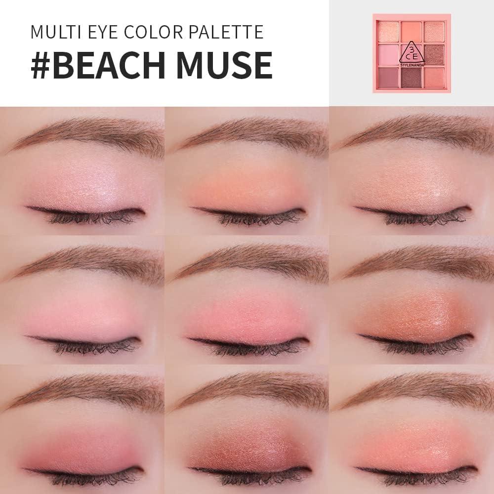 3CE Multi Eye Color Palette 8.1g #BEACH MUSE