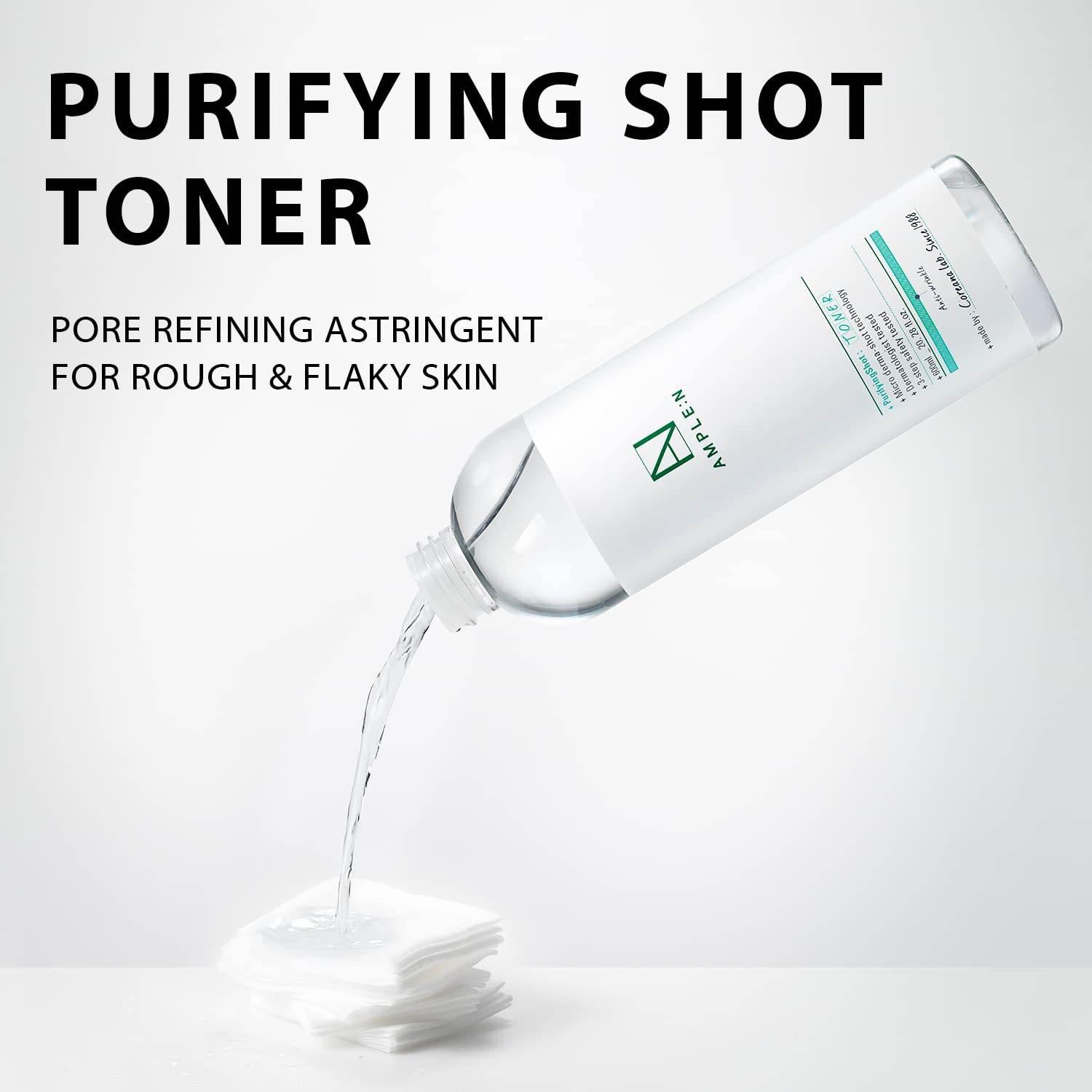 AMPLE:N Purifying Toner Jumbo 600ml - KimYoung K-beauty Shop