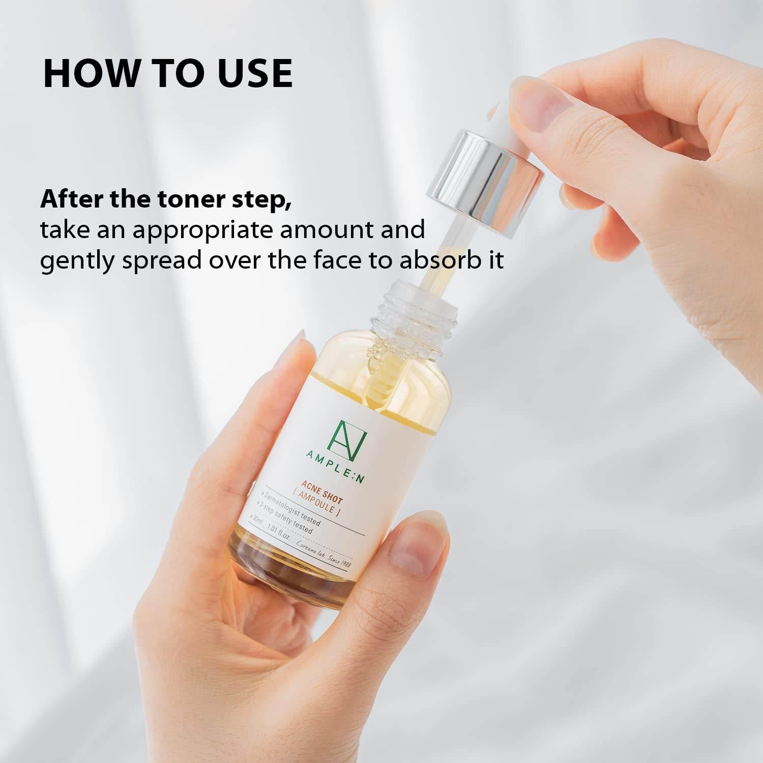 AMPLE:N Acne Shot Ampoule 30ml - KimYoung K-beauty Shop