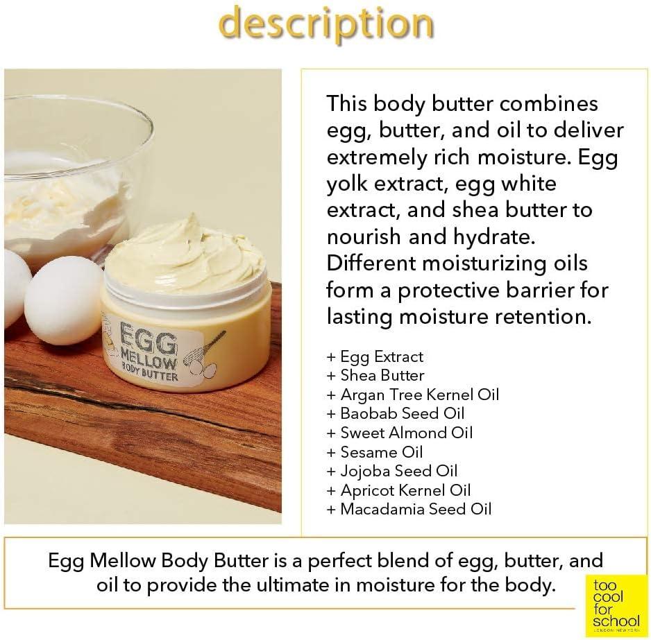 [TOO COOL FOR SCHOOL] Egg Mellow Body Butter 200g