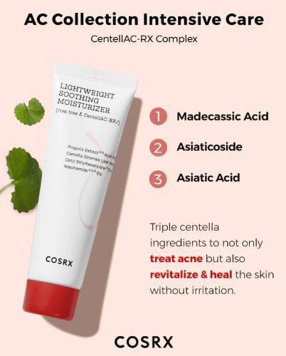 COSRX AC Collection Lightweight Soothing Moisturizer 80ml