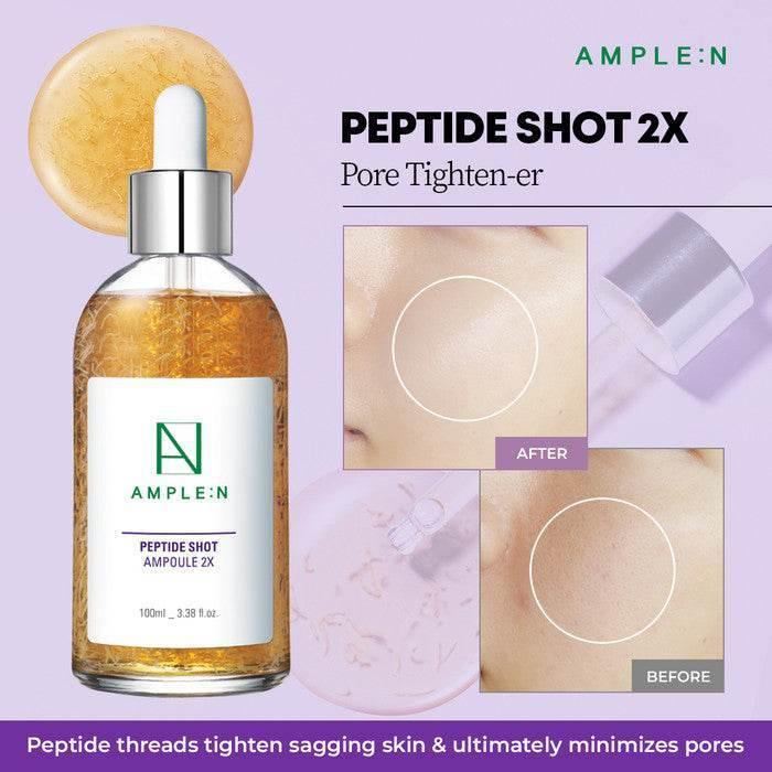 AMPLE:N Peptide Shot Ampoule 2X Jumbo 100ml - KimYoung K-beauty Shop