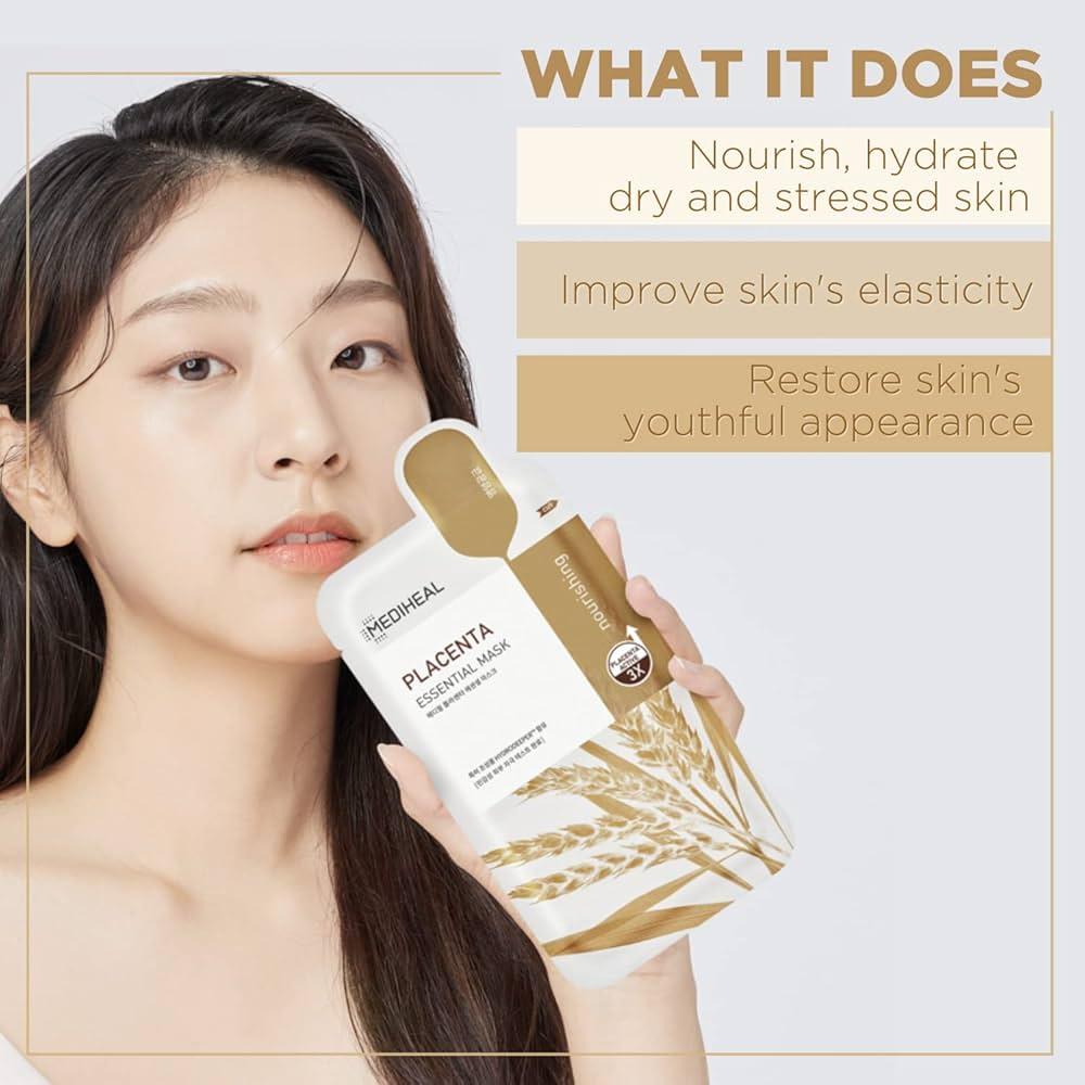 MEDIHEAL Placenta Essential Mask Sheet 10P