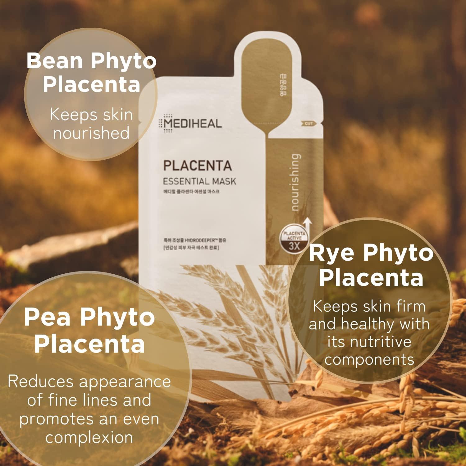 MEDIHEAL Placenta Essential Mask Sheet 10P