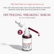 [so natural] Red Peel Tingle Serum 35ml [US, Japan, Germany, India, UK, Uae, France, Italy, Brazil, Canada, Russia, South Africa, Australia, Kuwait, Mexico, Indonesia, Netherlands, Saudi Arabia, UKRAIN, Finland, POLAND, Singapore, Malaysia ]