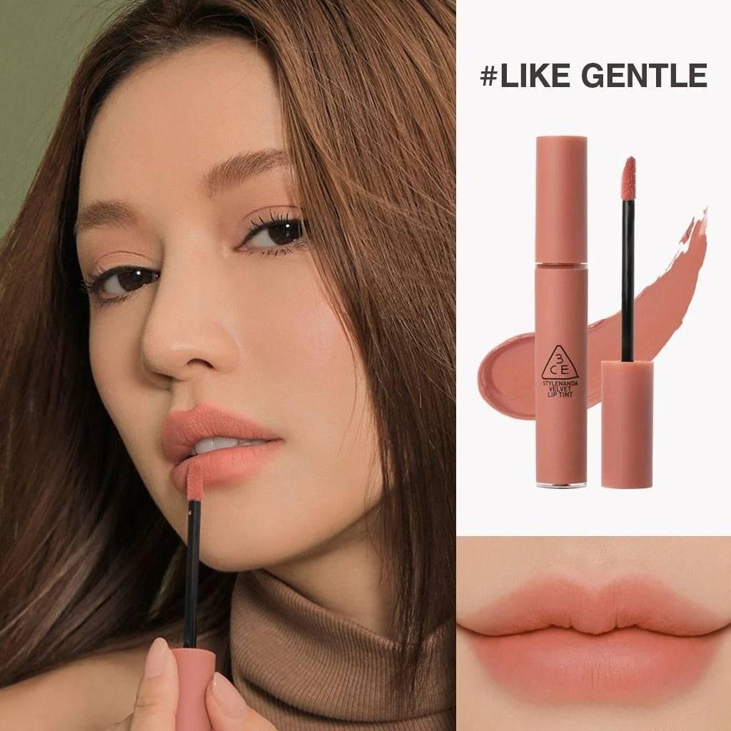 3CE Velvet Lip Tint 4g #LIKE GENTLE