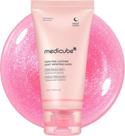 medicube PDRN Pink Caffeine Overnight Wrapping Mask 75ml [US, Japan, Germany, India, UK, Uae, France, Italy, Brazil, Canada, Russia, South Africa, Australia, Kuwait, Mexico, Indonesia, Netherlands, Saudi Arabia, UKRAIN, Finland, POLAND, Singapore, Malaysia ]