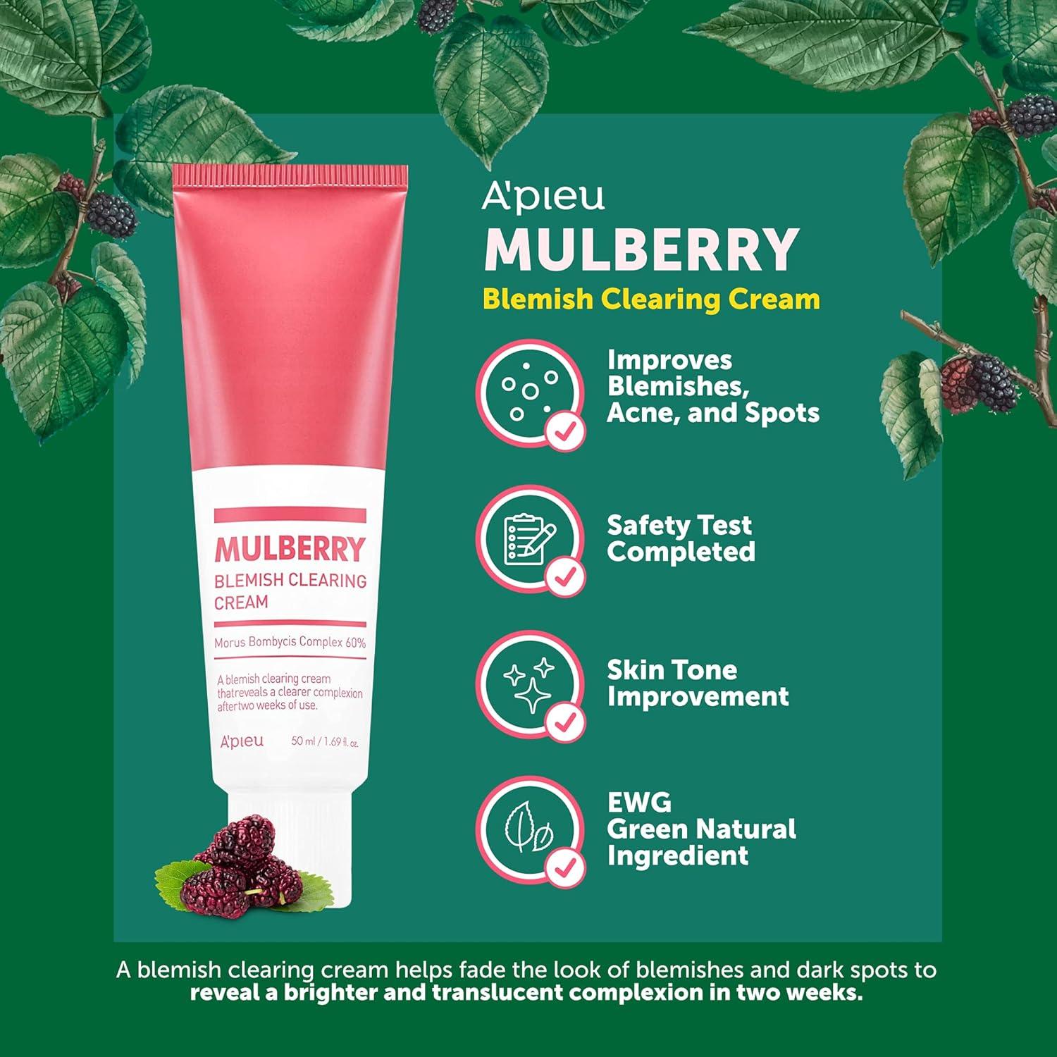 A'pieu Mulberry Blemish Clearing Cream 50ml