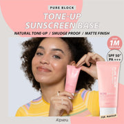 A'pieu Pure Block Tone-Up Sun Base SPF50+/PA+++ 50ml