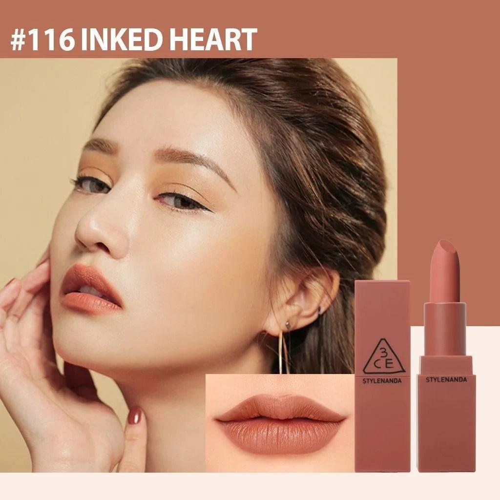 3CE Mood Recipe Matte Lip Color 3.5g (5 Colors) #No1