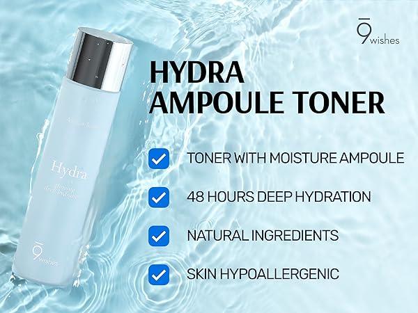 9wishes Hydra Ampule Toner 150ml