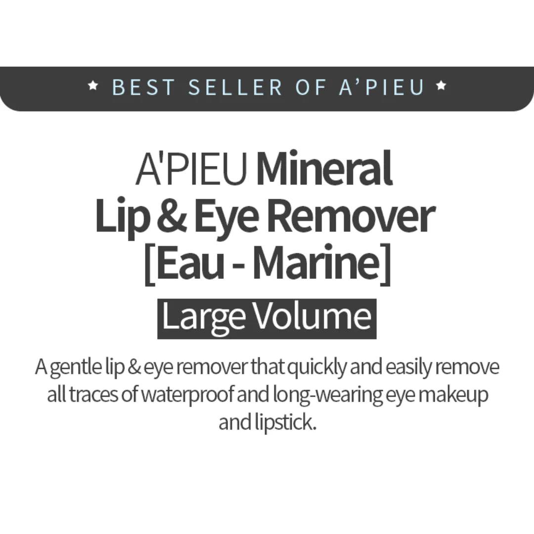 A'pieu MINERAL LIP AND EYE REMOVER EAU-MARINE