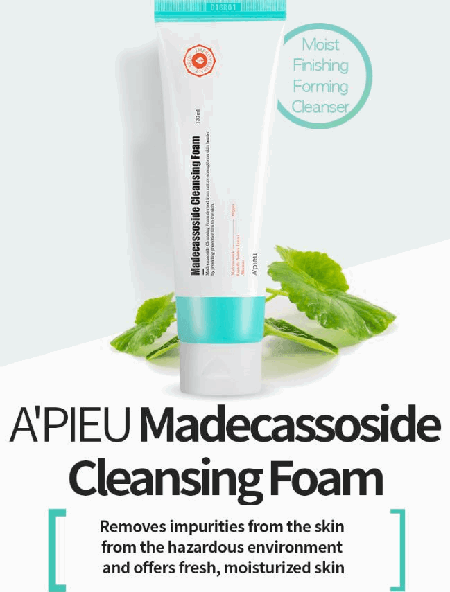 A'pieu Madecassoside Cleansing Foam 130ml